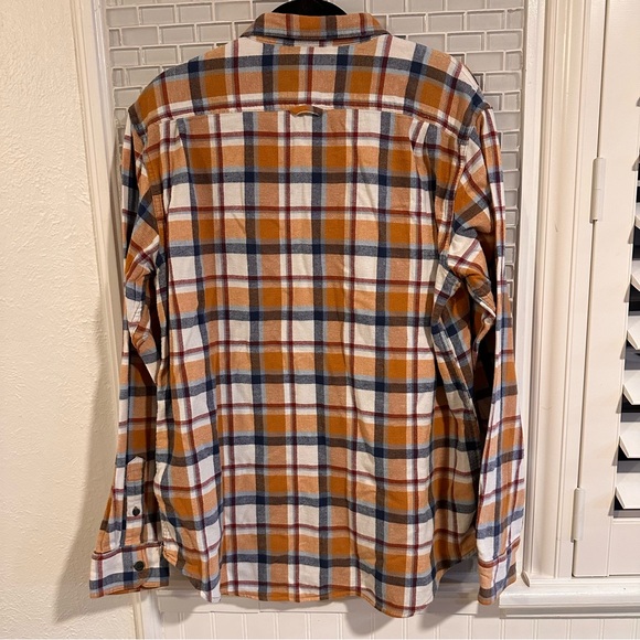 EUC Old Navy Regular Fit Built-In Flex Plaid Flannel - Picture 3 of 5